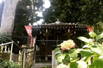 Temple building inside of the compound