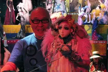 One of the “Moulin Rouge” characters
