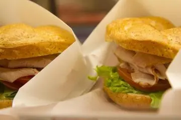 Fresh cafe sandwiches