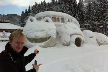 The Totoro Catbus, Yan-aizu's Yuki Matsuri in February