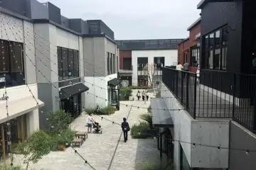 View from the second floor