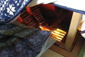 I learned how to get warm in a Japanese house