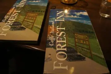 Forest Inn has a classy menu