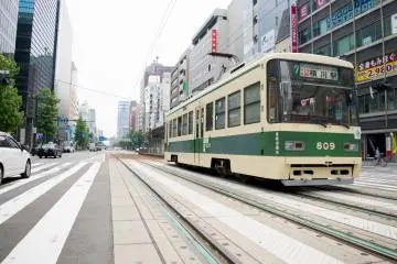 Hiroshima boasts good transport in the form of its trams.