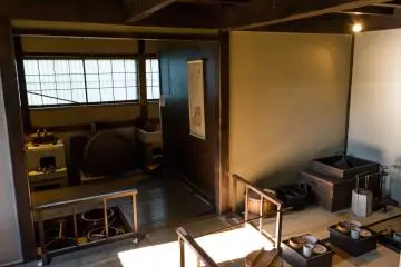 A number of well-preserved foot-soldier houses can be found in the Nagamachi district of Kanazawa.