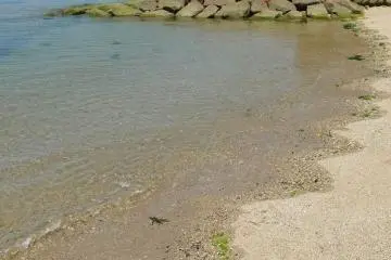 beach and wall