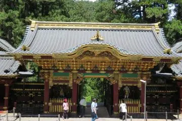 Taiyuin Temple Yasha-mon Gate 