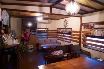 Inside Cafe Lamp