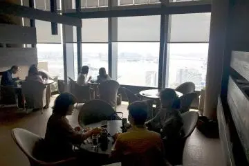 Dining with a view