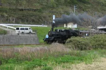 SL as seen from Motegi Michi no Eki