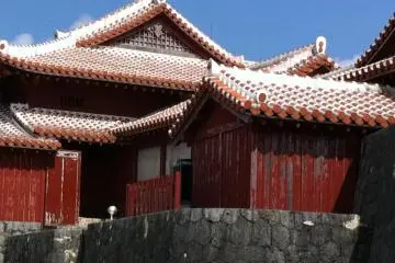 Shuri Castle a world heritage site in Naha Okinawa