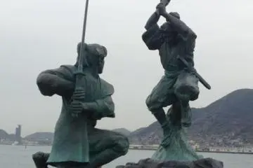 Musashi Vs Kojiro. Ganryujima (Photo: PPF)