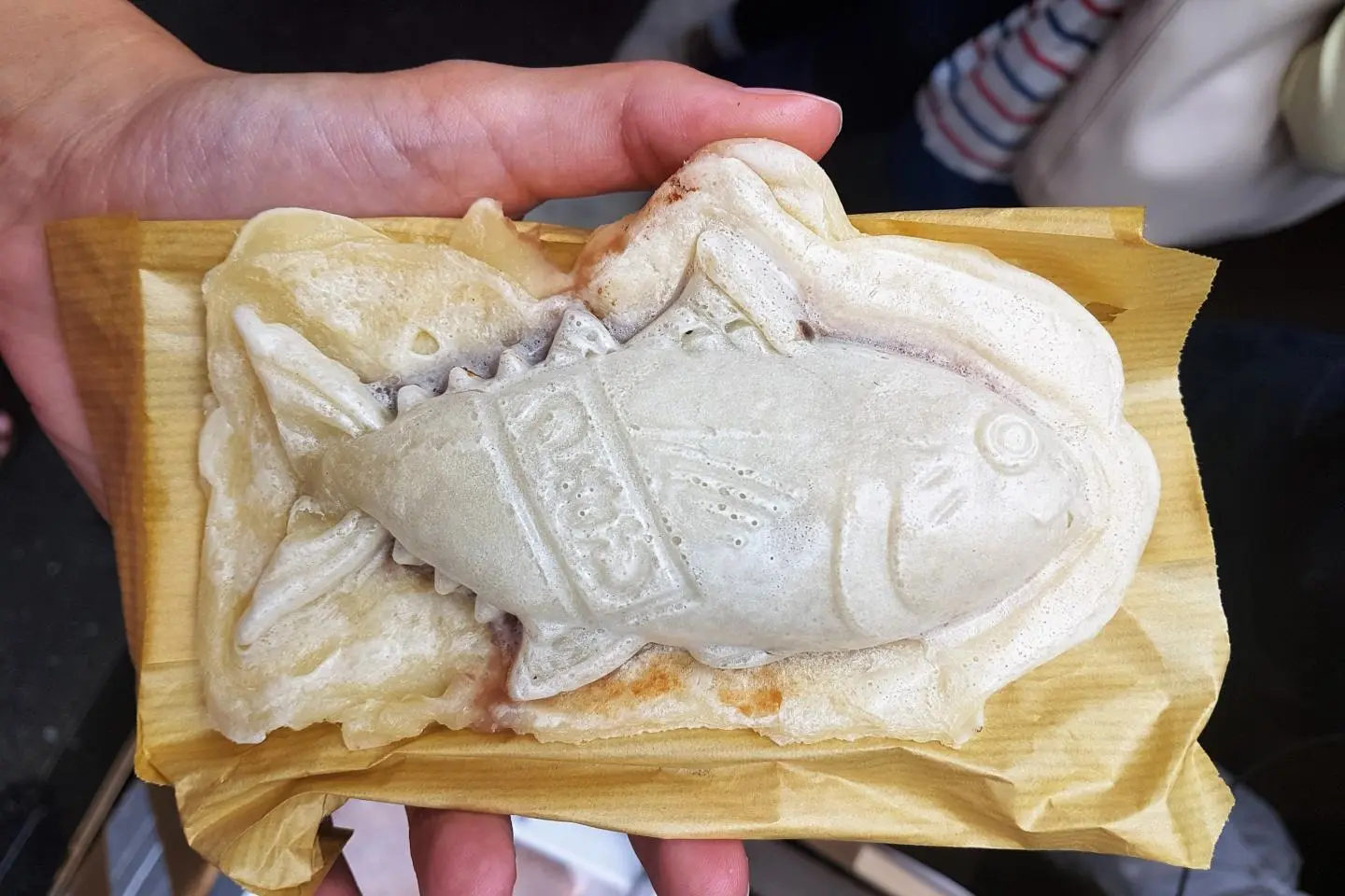 ขนมมะกุโระยะกิของฉันเป็นไส้ถั่วแดงกับแอปริคอต อร่อยอย่างแรง 