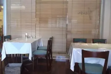 Inside the restaurant