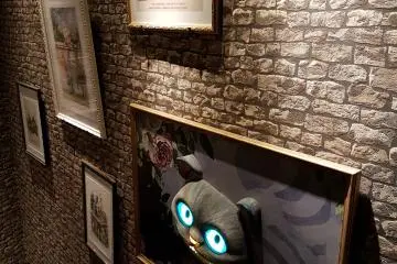 La cage d'escalier