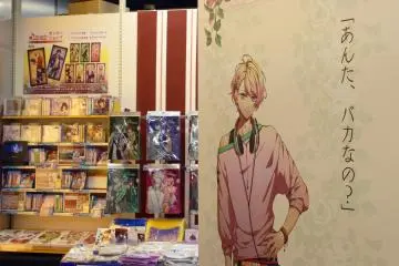 Large posters advertising new anime 