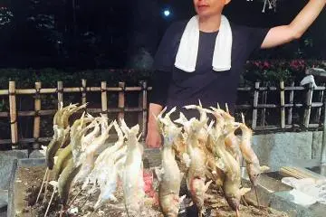 ปลาปิ้งส่งกลิ่นหอม