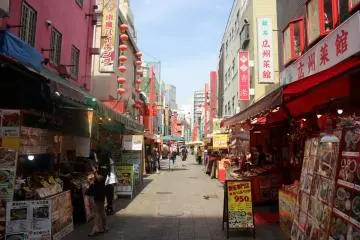 Chinatown on a sunny afternoon