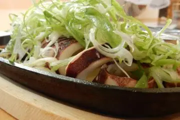 Grilled squid 