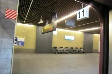 The Sunrise Seto waiting for departure at Osaka Station on its way from Takamatsu to Kyoto Nagoya Yokohama and Tokyo