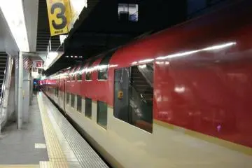 Double Decker Sunrise Overnight Express Train to Tokyo