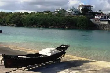 Relax in this unspoilt blue water paradise