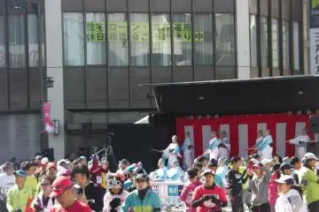 Performers put on a show