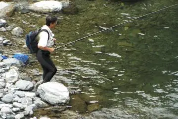 Trout fishing
