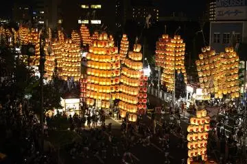 Festival de linternas- Akita Kanto