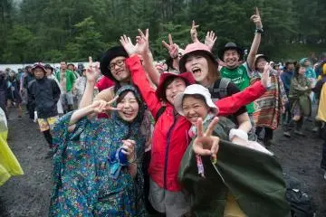 Punters of Fuji Rock (Photo: Adam Buczek)
