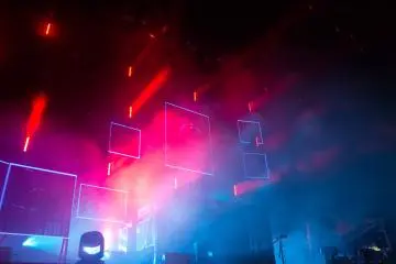Aphex Twin' set (Photo: Adam Buczek)