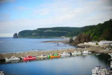 View of Cape Puyuni from window