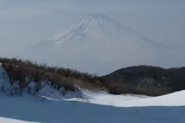 Fuji. Above the clouds.