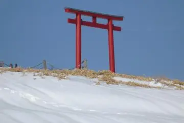 Fuji. Above the clouds.