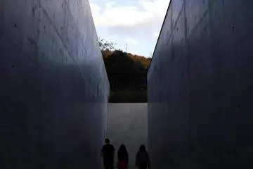 <p>Exiting to the open air and freedom</p>