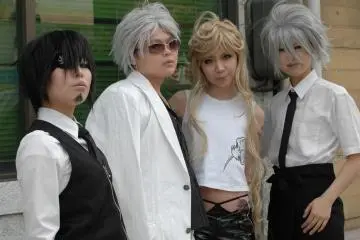 Cosplay Group pose