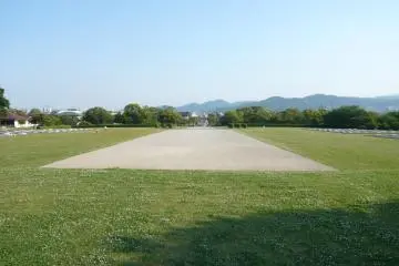 A general view of the overnment grounds
