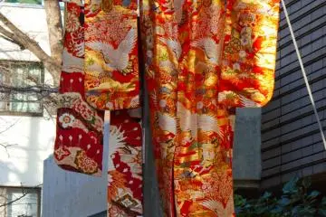 Great kimono decoration
