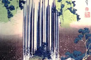 The Care-of-the-aged Falls in Mino Province (1832) 