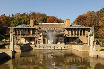The Frank Lloyd Wright designed Imperial Hotel