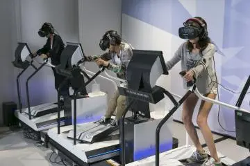 Steep Downhill Ski Simulator, Ski Rodeo