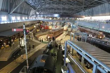 Rollingstock Station in Railway Museum