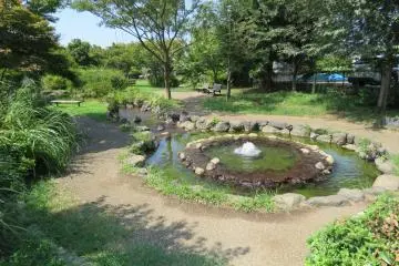Seseragi Park fountain