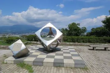 Observation area at Kankiyama Park