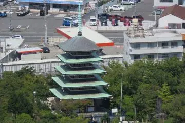 Pagoda in Kankiyama Park
