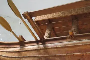 Double-hulled Canoe from Tahiti