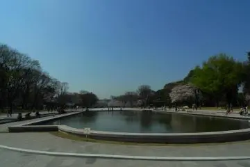 A very spacious Ueno Park