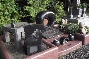 Some unusual grave markers