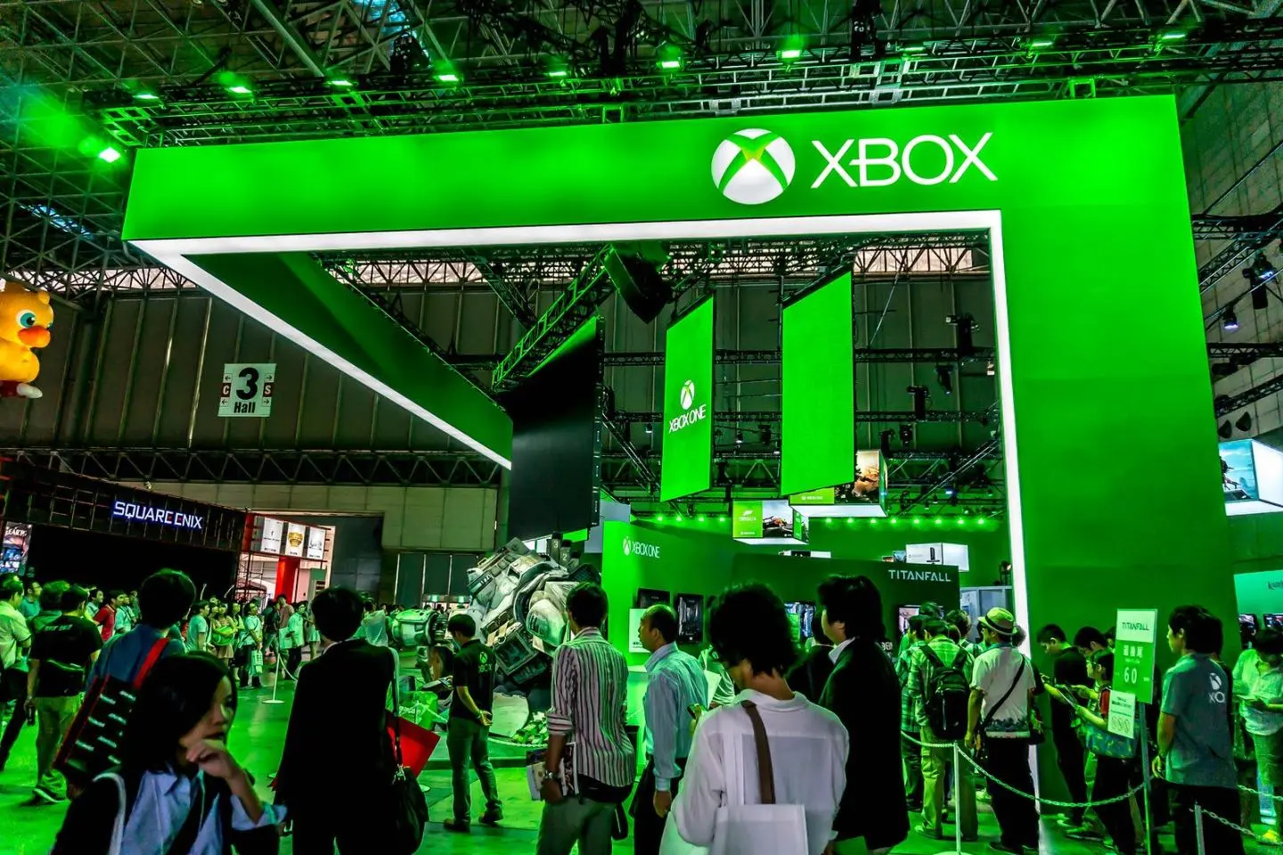 도쿄 게임 쇼의 Xbox 이벤트 (저작권: Juan Verni / CC BY-ND 2.0)