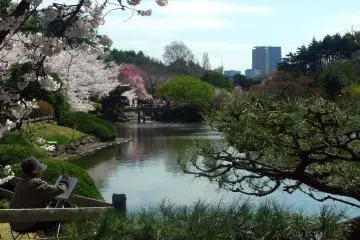 The park is a haven for artists as well